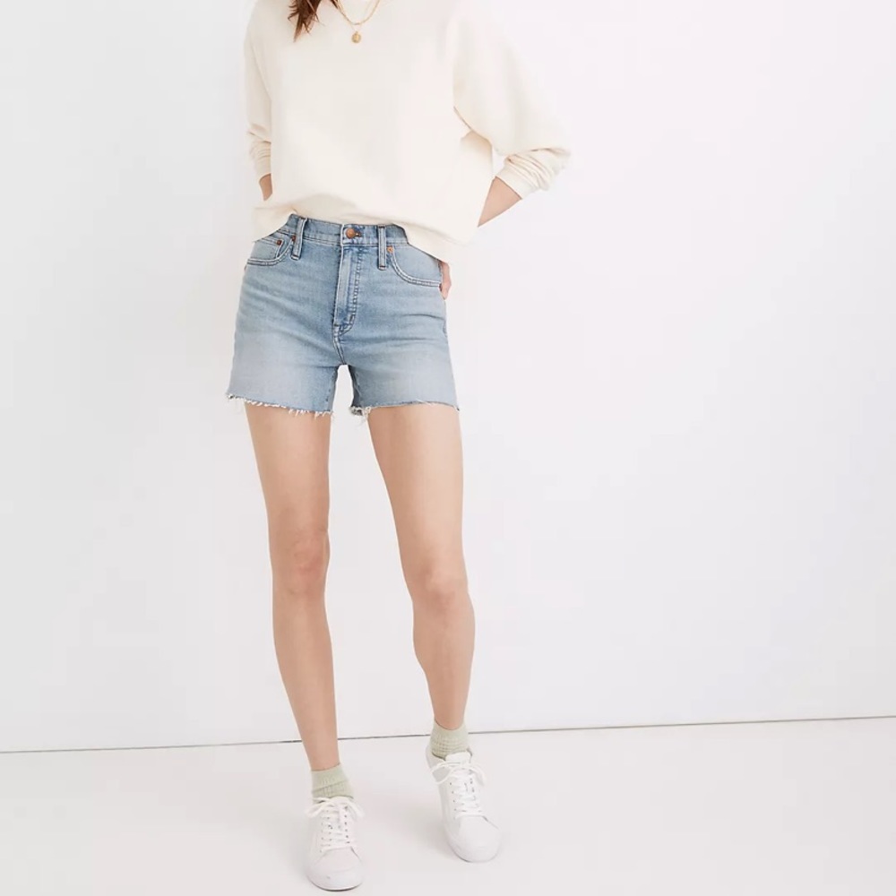 Madewell High Rise Denim Shorts